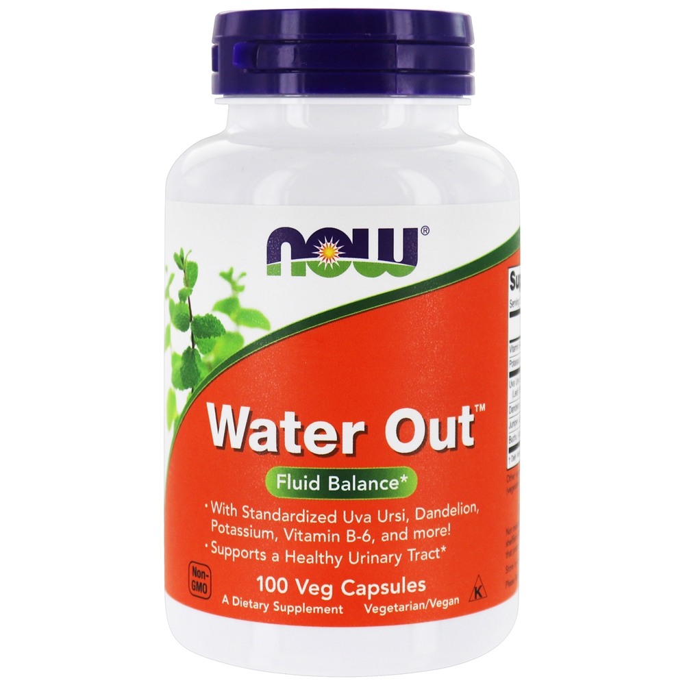 Comprar Fluido de saída de água Balance - 100 Cápsula (s) vegetal (s) NOW Foods