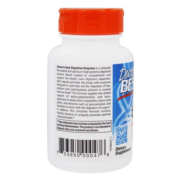 Comprar Enzimas Digestivas - 90 Cápsula (s) vegetal (s) Doctor's Best - Imagem 4