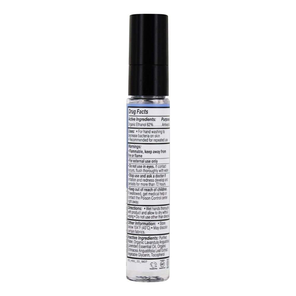 Comprar Lavanda orgânica do tamanho do curso do pulverizador do Sanitizer da mão - 0.33 fl. oz. EO Products - Imagem 2