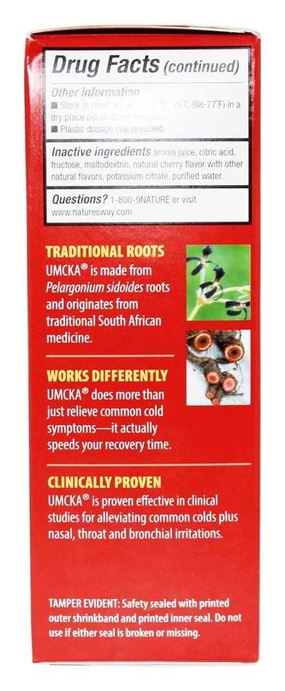 Comprar Umcka Frio Cuidar Cereja - 8 oz. Nature's Way - Imagem 3