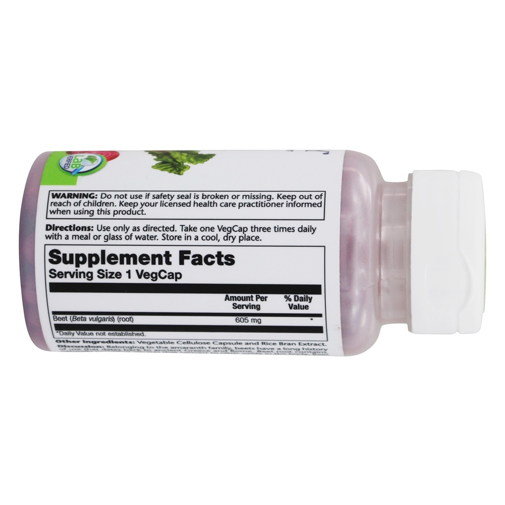 Comprar Raiz Beterraba 605 mg. - Cápsulas 100 Solaray - Imagem 2