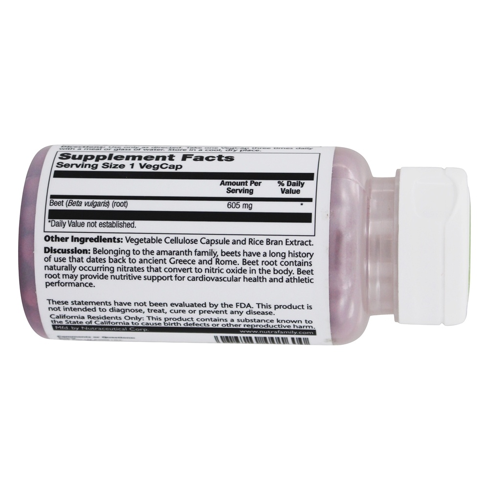 Comprar Raiz Beterraba 605 mg. - Cápsulas 100 Solaray - Imagem 3