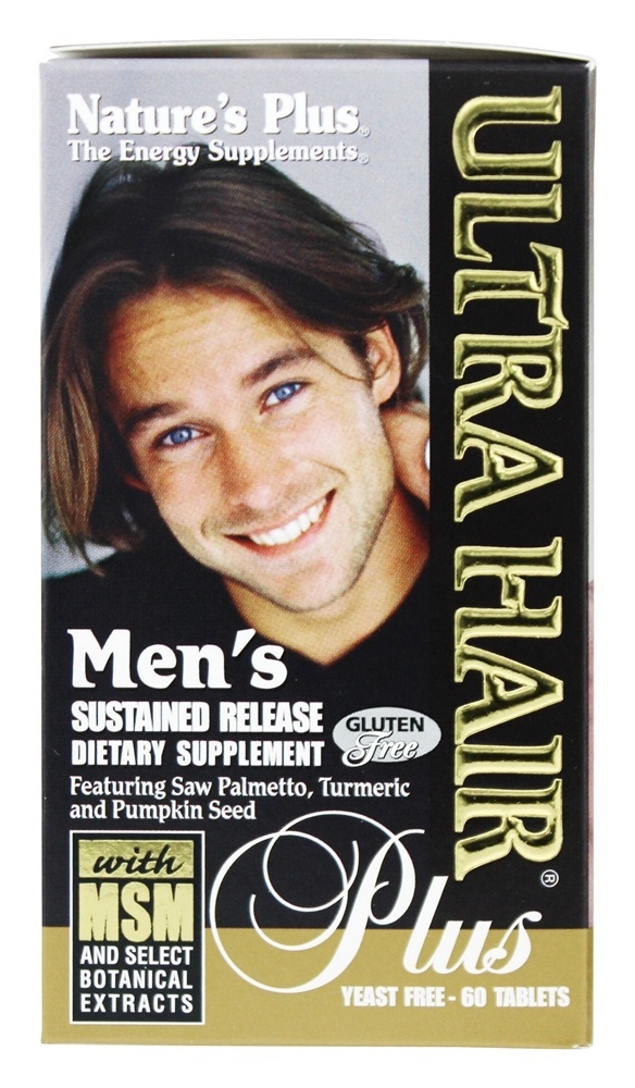 Comprar Homens Extremista Cabelo Mais com MSM Sustentado Liberar Comprimidos - 60 Tablets Natures Plus - Imagem 3