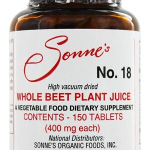Comprar Suco de Beterraba da Planta Inteira # 18 - 150 Tablets Sonne's
