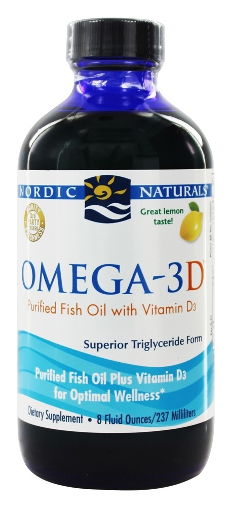 Comprar Omega - 3 D Limão Líquido - 8 fl. oz. Nordic Naturals