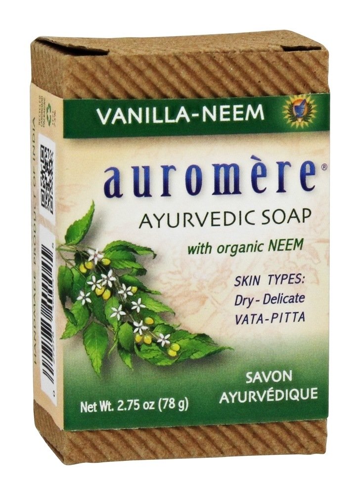 Comprar Sabonete de Bar Ayurvédico com Neem Orgânico Baunilha-Neem - 2.75 oz. Auromere