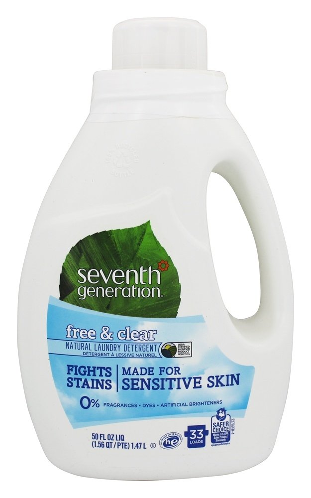 Comprar Detergente de lavanderia líquida natural 33 Cargas livres e limpas - 50 fl. oz. Seventh Generation