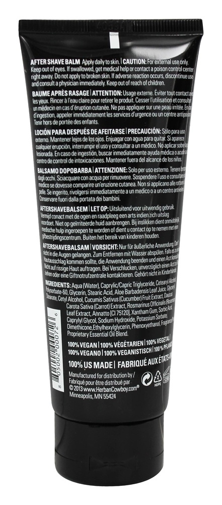 Comprar Natural Grooming após barbear bálsamo ao entardecer - 3.4 fl. oz. Herban Cowboy - Imagem 2