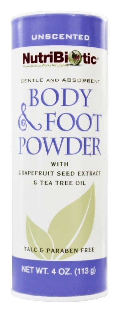 Comprar Natural Corpo & Pé Pó Unscented - 4 oz. Nutribiotic