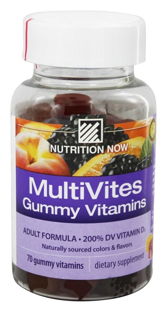Comprar Múltiplas Vit Gomoso Vitaminas para Adultos - 70 Gummies Nutrition Now
