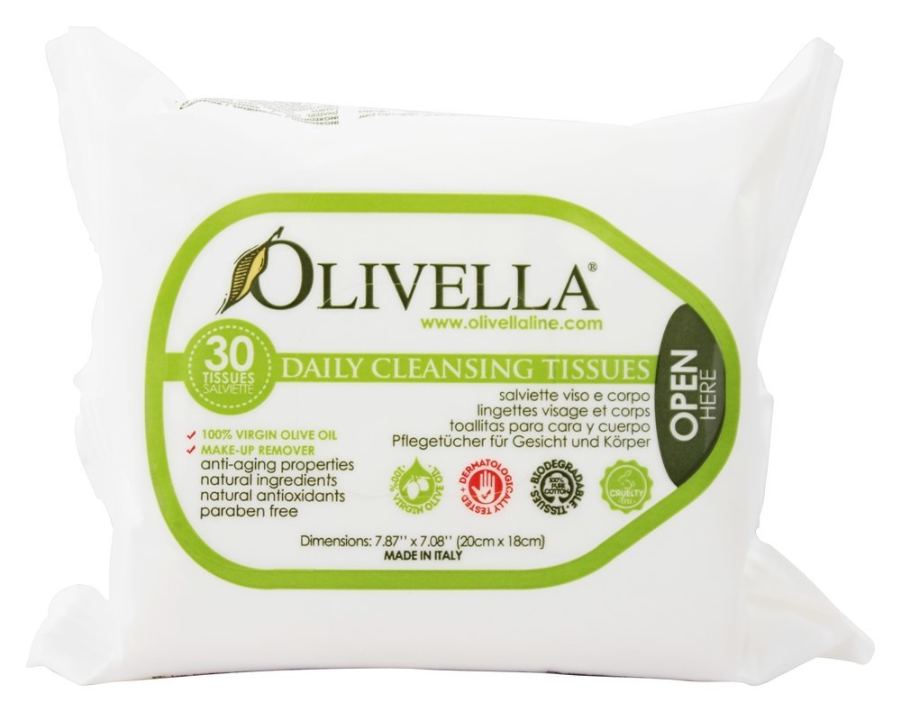 Comprar Limpeza diária de tecidos faciais - 30 Tecido (s) Olivella