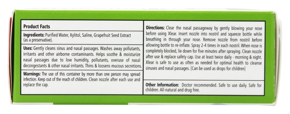 Comprar Spray Nasal Sinusal com Xilitol - 0.75 fl. oz. Xlear - Imagem 2