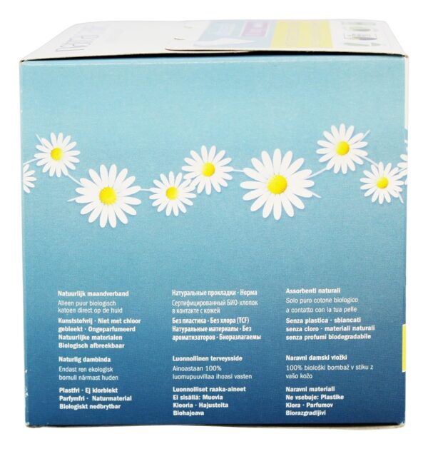 Comprar Algodão Natural Feminino Extremista Almofadas Longo com Asas - 10 Almofadas Natracare - Imagem 4