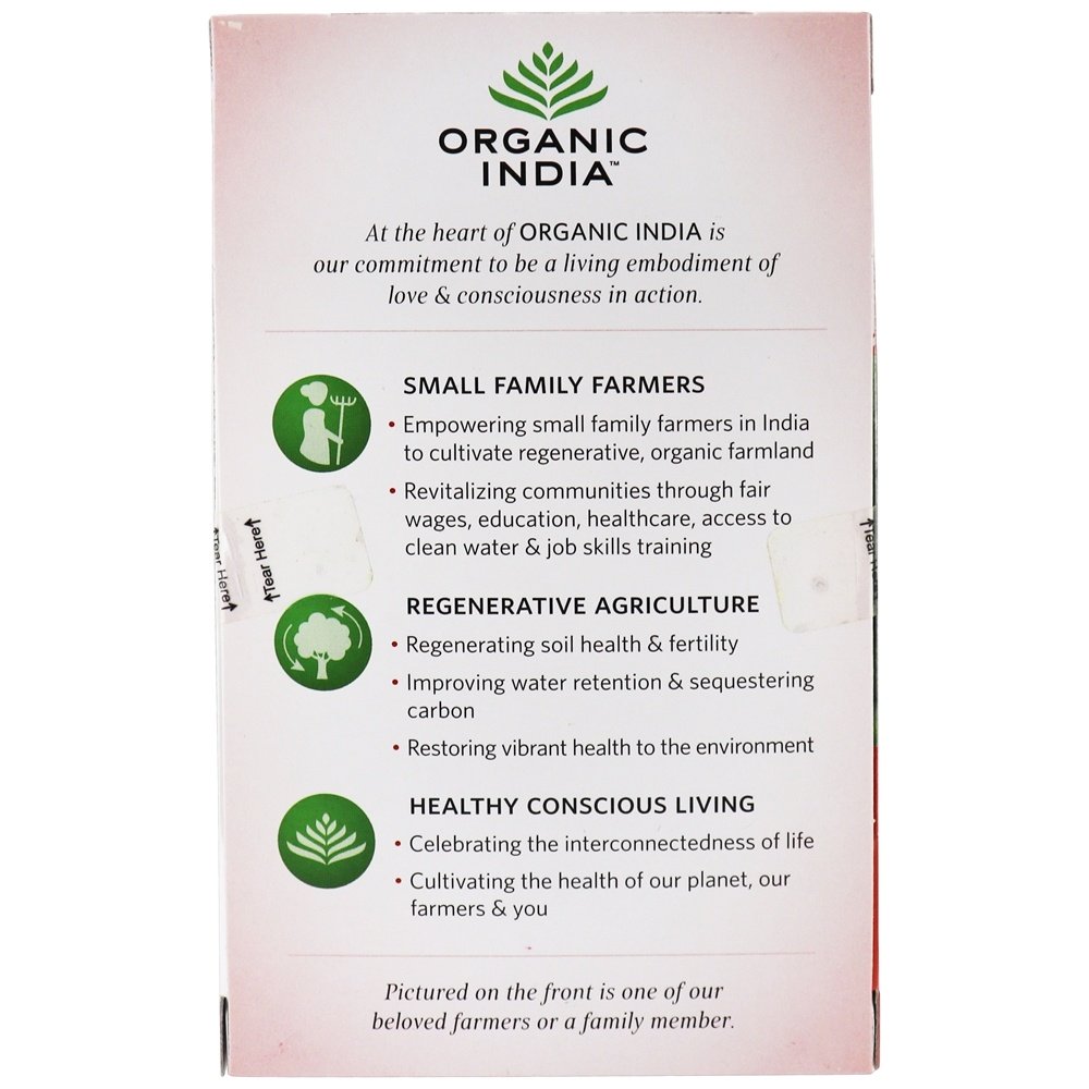 Comprar Tulsi Chá Masala Chai - 18 Saquinhos de Chá Organic India - Imagem 3
