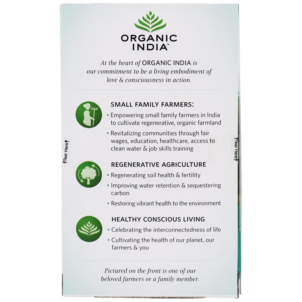 Comprar Tulsi Tea Peppermint - 18 Saquinhos de Chá Organic India - Imagem 3