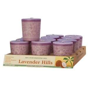 Comprar Colinas de lavanda de vela votiva de óleo essencial - 2 oz. Aloha Bay
