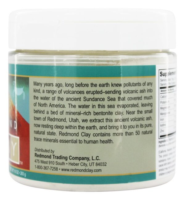 Comprar Máscara facial de argila bentonita - 10 oz. Redmond Trading - Imagem 4