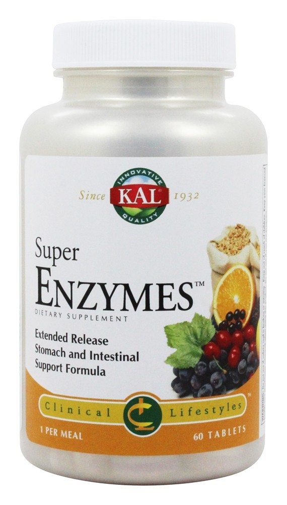 Comprar Super Enzimas - 60 Tablets Kal