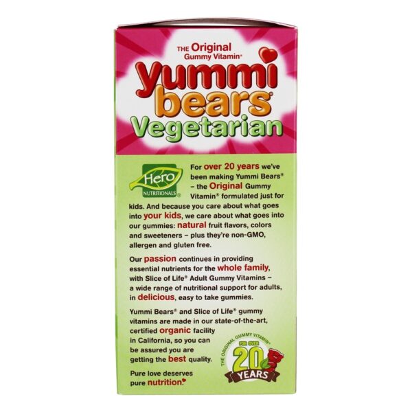 Comprar Yummi Bears Omega 3 Infantil Sem Peixe - 90 Gummies Hero Nutritionals Products - Imagem 4