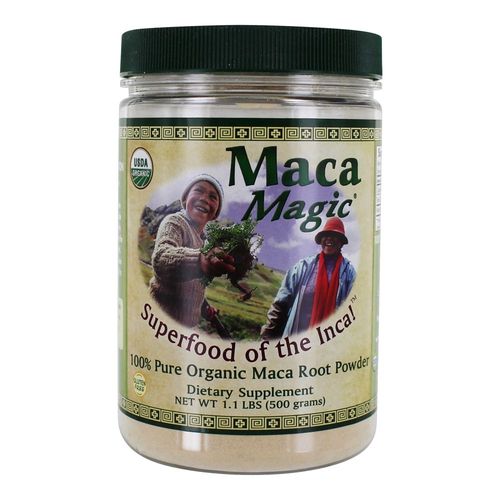 Comprar 100 % Pure pó orgânico de raiz de maca - 1.1 lb. Maca Magic
