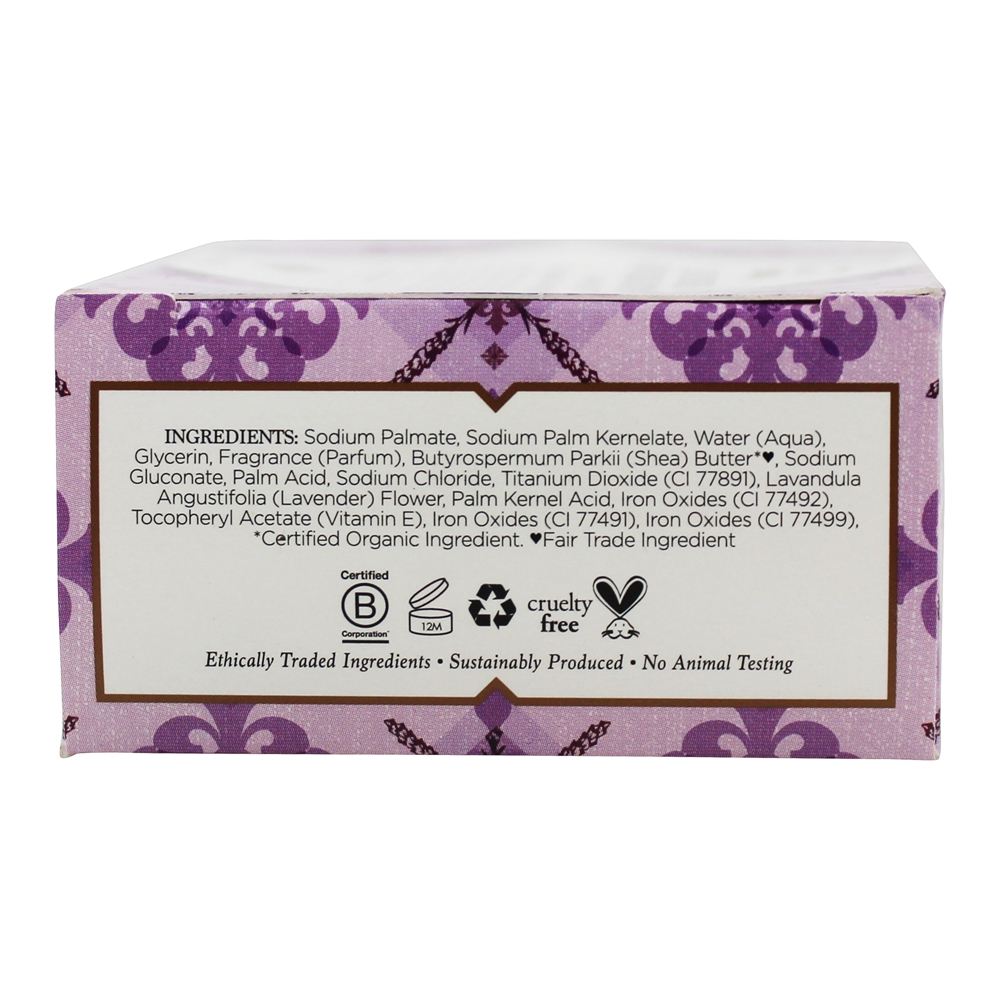 Comprar Sabonete em barra de manteiga de karité com lavanda e flores silvestres - 5 oz. Nubian Heritage - Imagem 2