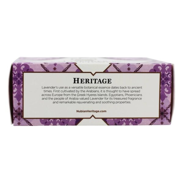 Comprar Sabonete em barra de manteiga de karité com lavanda e flores silvestres - 5 oz. Nubian Heritage - Imagem 5