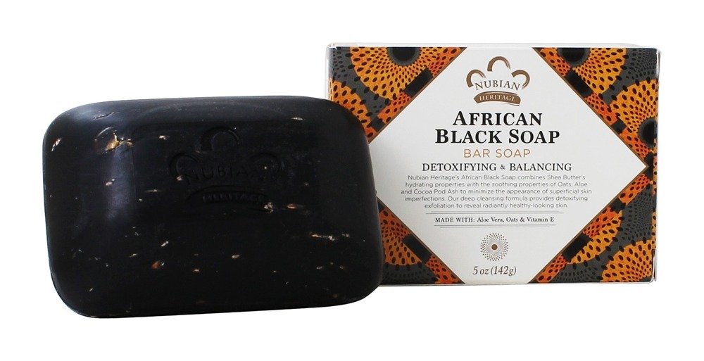 Comprar Sabonete Negro Africano Desintoxicante e Equilibrador - 5 oz. Nubian Heritage