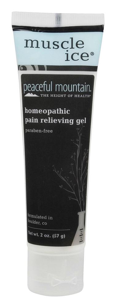Comprar Gel de alívio da dor homeopática de gelo muscular - 2 fl. oz. Peaceful Mountain