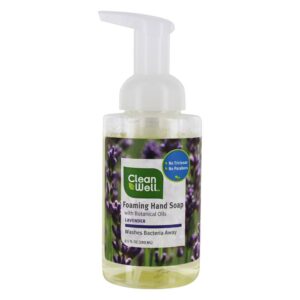 Comprar Alfazema natural do sabão da mão da espuma de Antibacterial - 9.5 fl. oz. CleanWell
