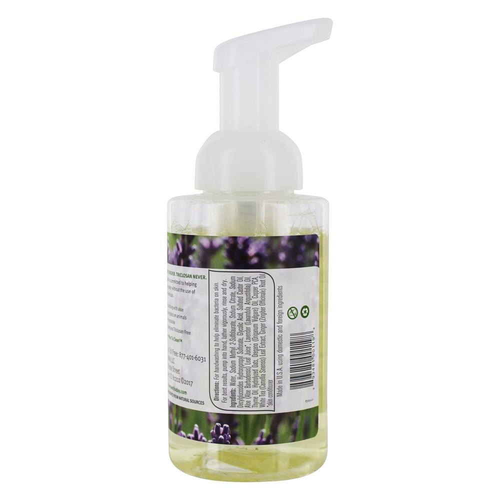 Comprar Alfazema natural do sabão da mão da espuma de Antibacterial - 9.5 fl. oz. CleanWell - Imagem 2