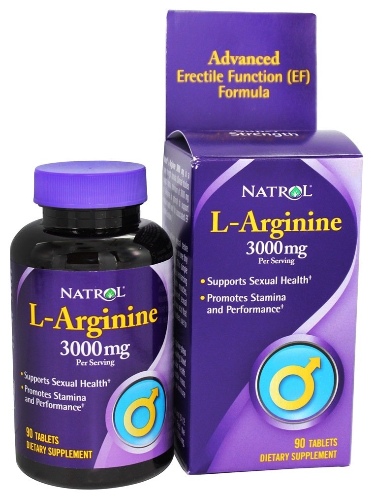 Comprar L-Arginina 3000 mg. - 90 Tablets Natrol