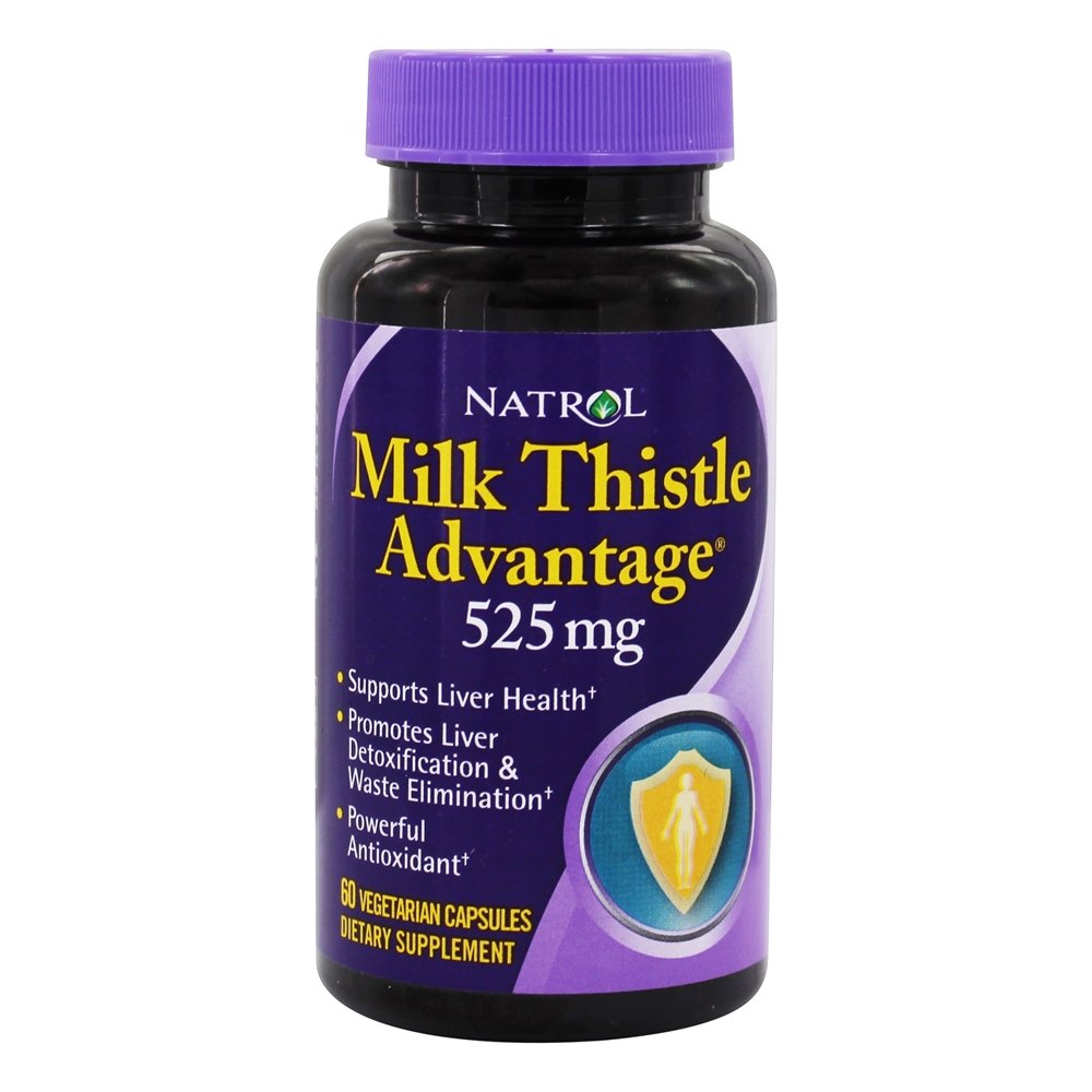 Comprar Vantagem do Milk Thistle 525 mg. - Cápsulas vegetarianas 60 Natrol