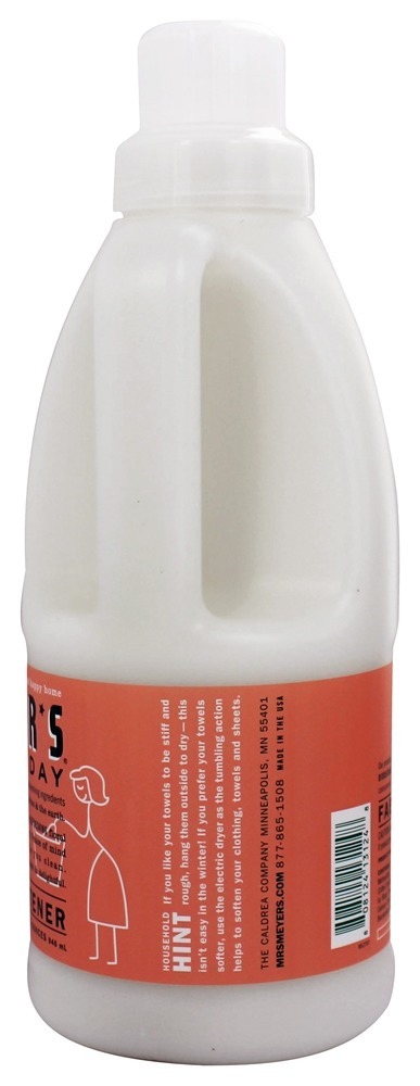 Comprar Limpar Dia Tecido Amaciante Gerânio - 32 fl. oz. Mrs. Meyer's - Imagem 4