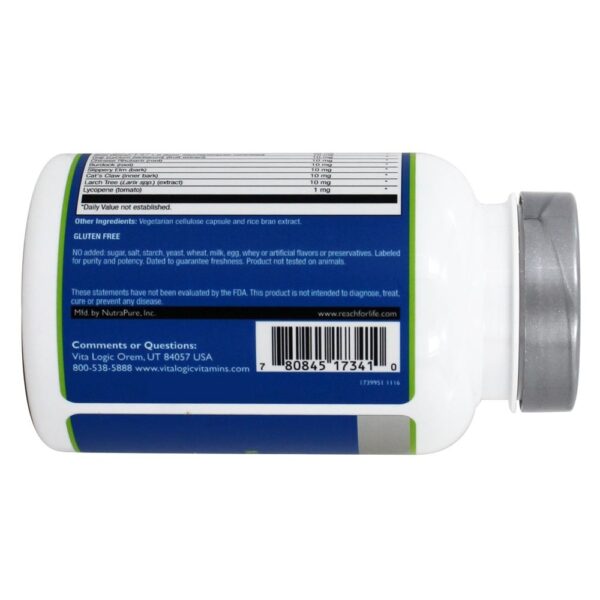 Comprar Fórmula imunológica para suporte e nutrição - 60 Cápsula (s) vegetal (s) Vita Logic - Imagem 4