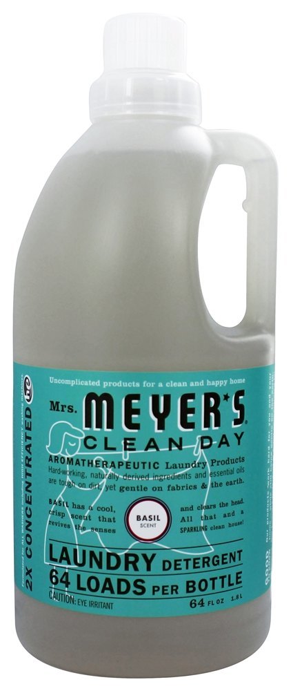 Comprar Detergente de Lavanderia para Dia Limpo Concentrado 64 Carrega Manjericão - 64 fl. oz. Mrs. Meyer's