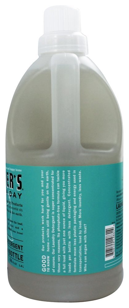 Comprar Detergente de Lavanderia para Dia Limpo Concentrado 64 Carrega Manjericão - 64 fl. oz. Mrs. Meyer's - Imagem 4