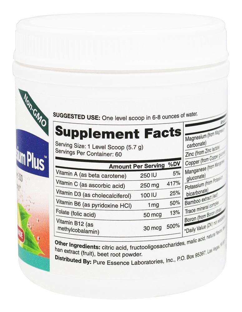 Comprar Ionic-Fizz Magnésio Plus Sabor Framboesa De Limonada - 12.06 oz. Pure Essence Labs - Imagem 2