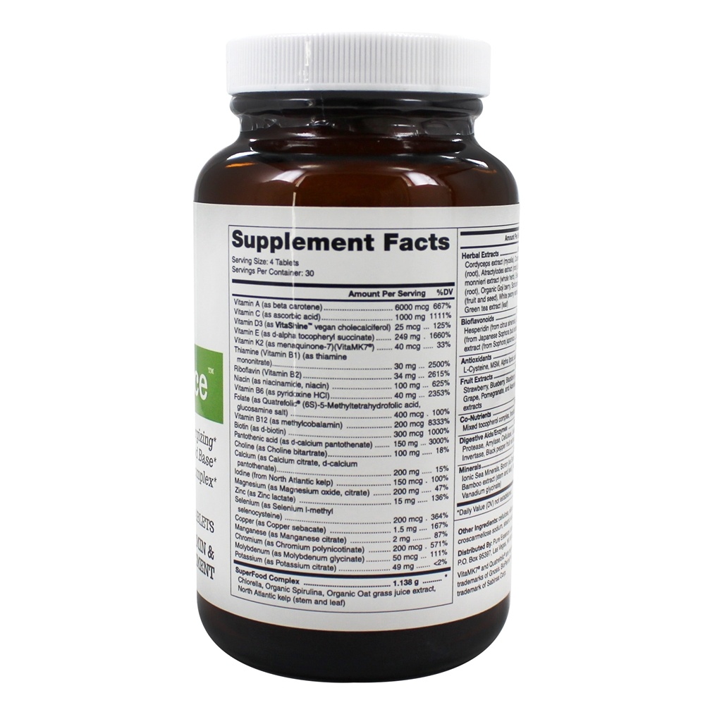 Comprar Multivitamínico e Minerais LifeEssence - 120 Tablets Pure Essence Labs - Imagem 2