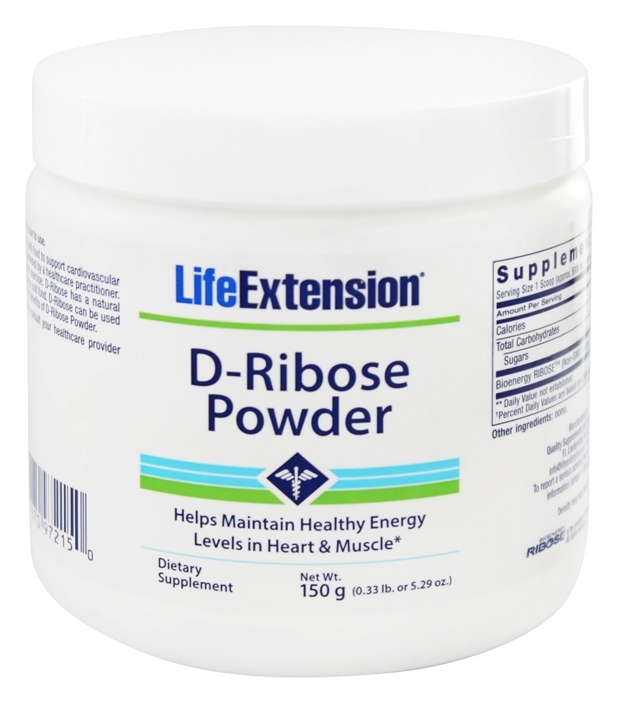 Comprar D Pó Ribose - 5.29 oz. Life Extension