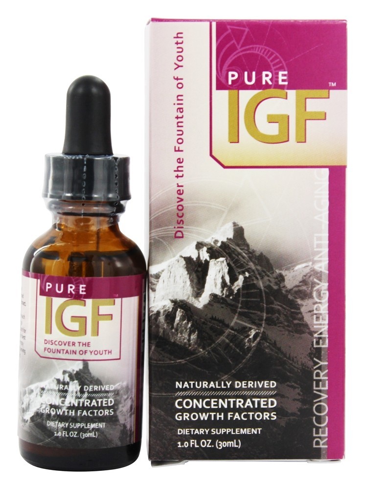 Comprar Pure Fatores de Crescimento Concentrado IGF Extrato de Antler Velvet Deer 5 mg. - 1 fl. oz. Pure Solutions