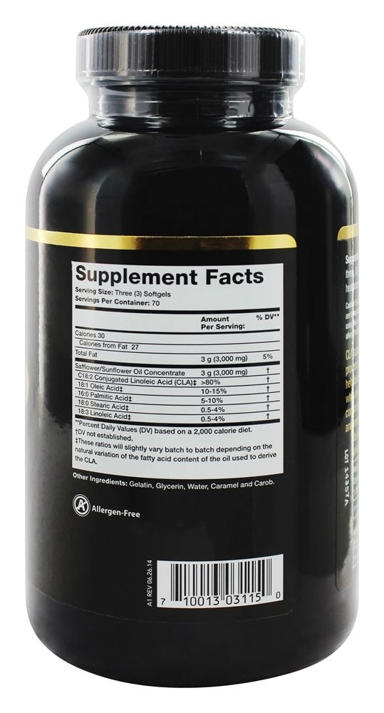 Comprar CLA 3000 mg. - 210 Softgels Olympian Labs - Imagem 2