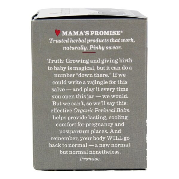 Comprar Bálsamo Comfort Congelante Perineal Orgânico - 2 oz. Anteriormente Mama Bálsamo Inferior Earth Mama - Imagem 5