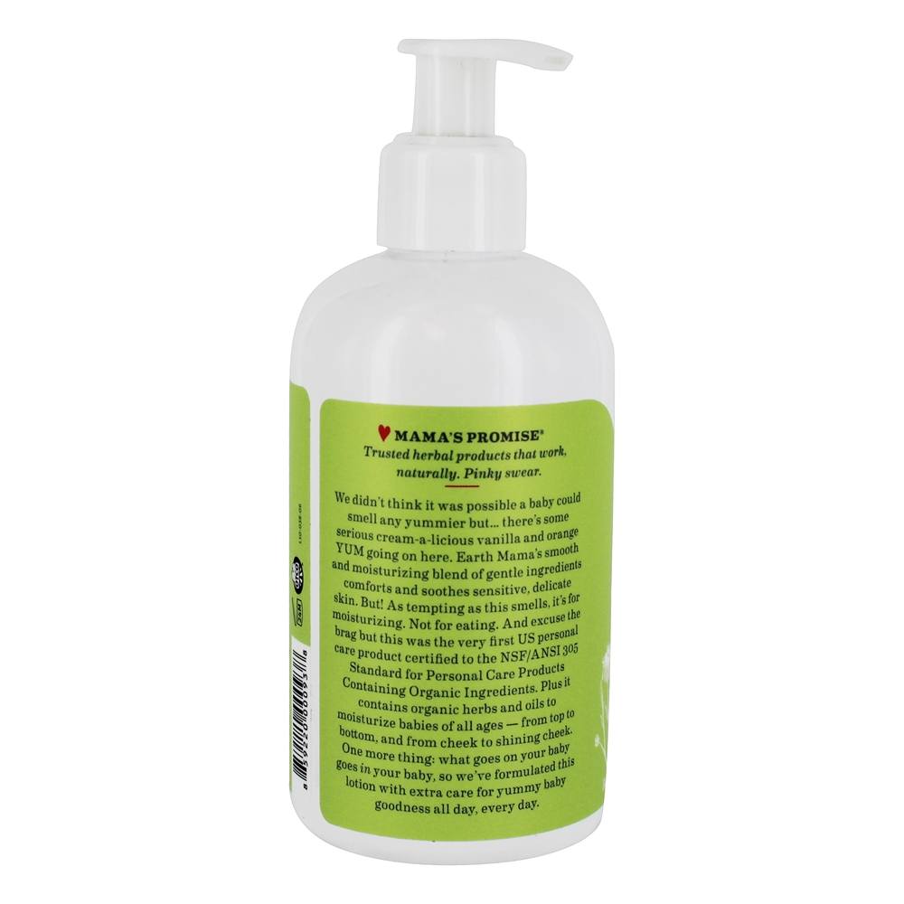 Comprar Loção Hidratante e Calmante para Bebês Laranja Natural de Baunilha - 8 fl. oz. Earth Mama - Imagem 3