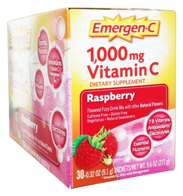 Comprar Vitamina C de reforço de energia Emergen-C 1000 mg. - 30 Pacotes (s) Alacer - Imagem 4