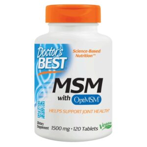 Comprar MSM com OptiMSM 1500 mg. - 120 Tablets Doctor's Best