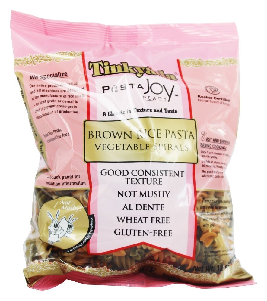 Comprar Macarrão de Arroz Integral Espirais Vegetais - 12 oz. Tinkyada Pasta