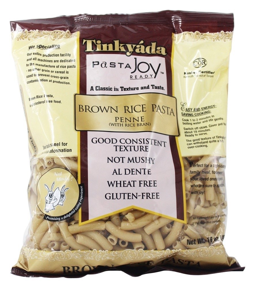 Comprar Penne de macarrão de arroz integral com farelo de arroz - 16 oz. Tinkyada Pasta