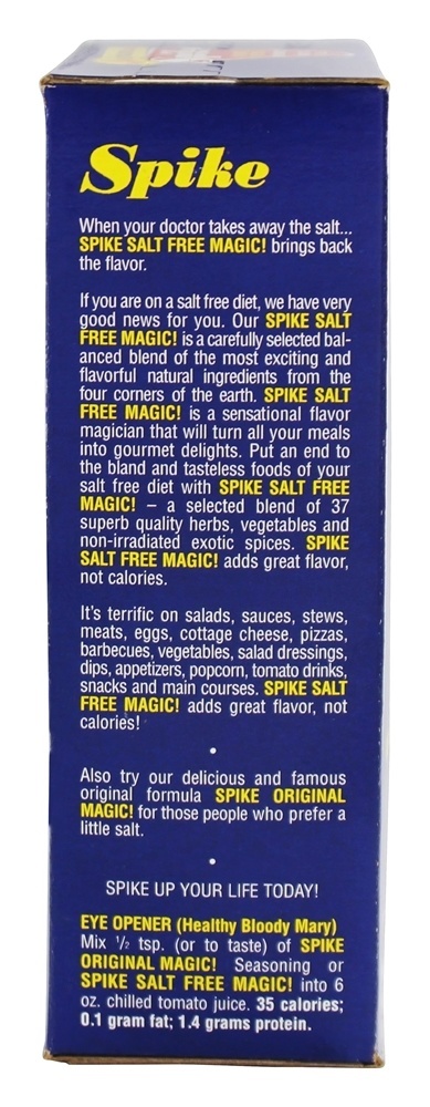 Comprar Spike Tempero Natural Gourmet Sal Livre da Magia - 9 oz. Modern Products - Imagem 3