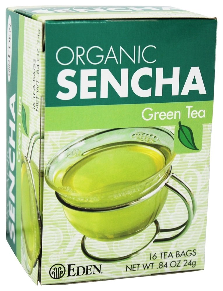 Comprar Chá Verde Sencha Orgânico - 16 Saquinhos de Chá Eden Foods