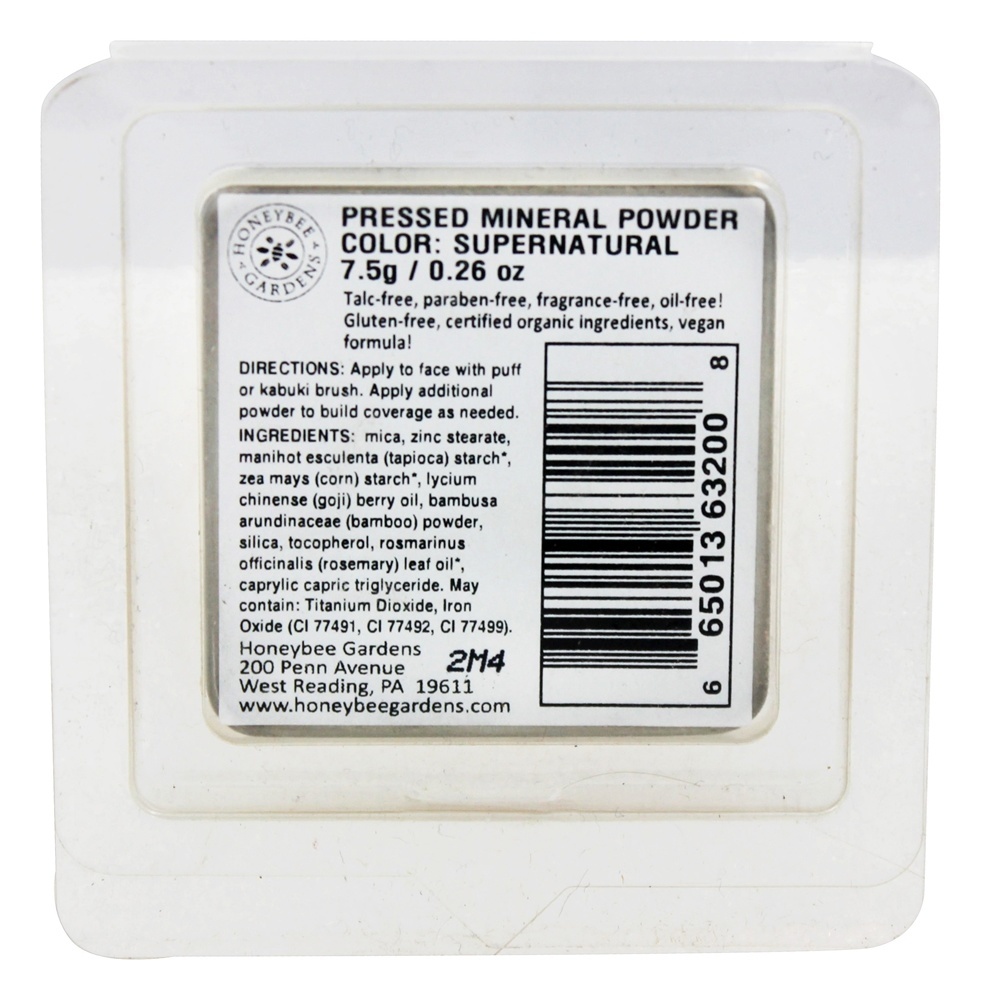 Comprar Pó Mineral Pressionado Sobrenatural Sobrenatural - 0.26 oz. Honeybee Gardens - Imagem 2